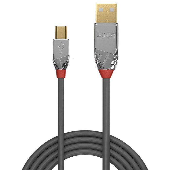 EAN 4002888366335 - Lindy 36633 cable USB USB 2.0 3 m USB A Mini-USB B Gris imagen 2