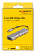 EAN 4043619643028 - DeLOCK 64302 base para portátil y replicador de puertos Alámbrico USB 3.2 Gen 2 (3.1 Gen 2) Type-C Gris imagen 3