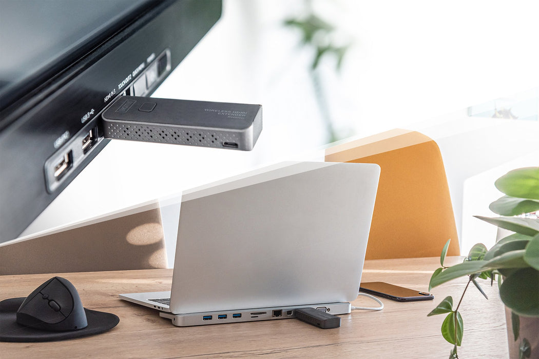 EAN 4016032478744 - Digitus DS-55318 extensor audio/video Transmisor y receptor de señales AV Negro imagen 7