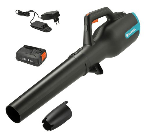 EAN 4078500054324 - Gardena PowerJet 18V P4A aspiradora de hojas Negro, Azul, Naranja 19 V Ión de litio imagen 1