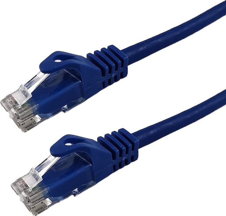 EAN 4058154431573 - GRAFENTHAL GT6AUUTPL00025BUN cable de red Azul 0,25 m Cat6a U/UTP (UTP) imagen 1