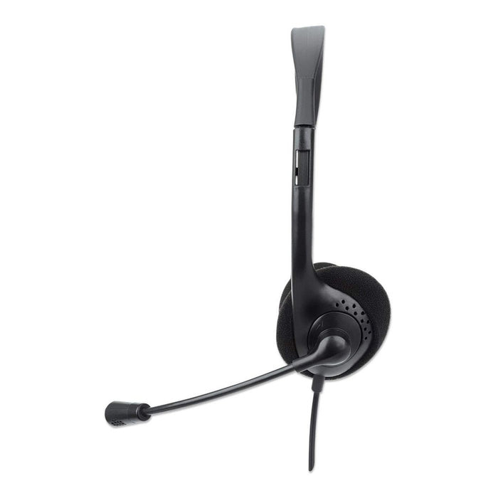 EAN 0766623179850 - Manhattan 179850 auricular y casco Auriculares Alámbrico Diadema Oficina/Centro de llamadas USB tipo A Ne imagen 4