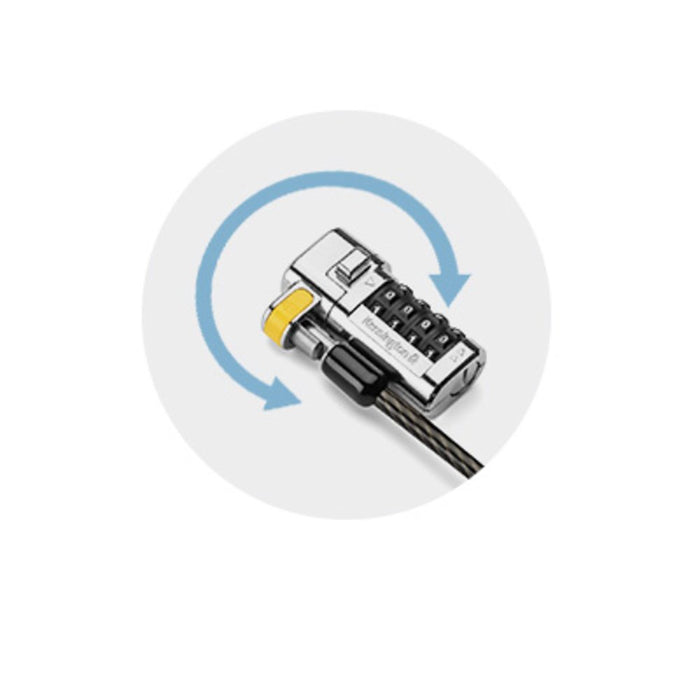EAN 5028252606110 - Kensington ClickSafe Universal Combination Laptop Lock cable antirrobo Negro, Metálico 1,8 m imagen 8
