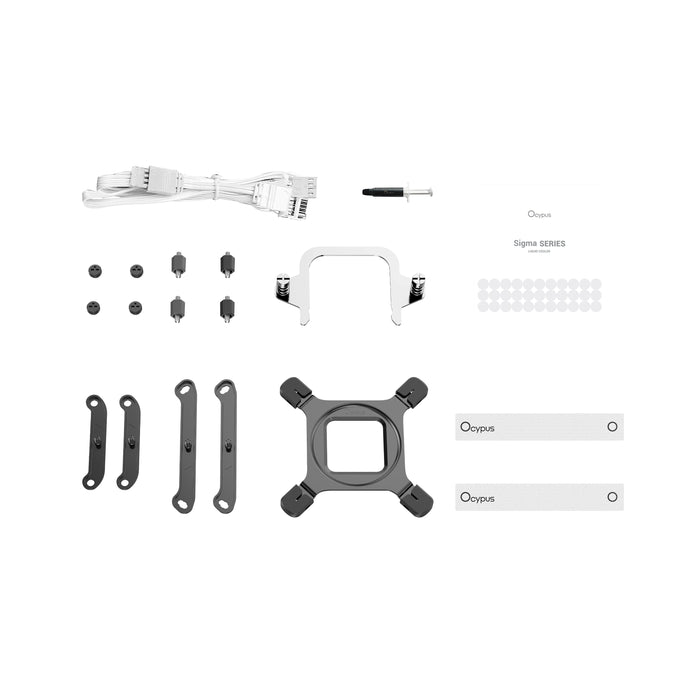 EAN 6977414881423 - Ocypus Sigma L24 ARGB Procesador Sistema de refrigeración líquida todo en uno 12 cm Blanco 1 pieza(s) imagen 7