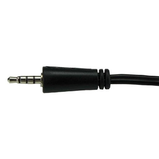 EAN 3700224753337 - MCL CG-705 cable de audio 0,2 m 3,5mm 2 x 3.5mm Negro imagen 4