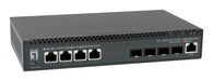 EAN 4015867242971 - LevelOne XEL-0891 Gestionado L3 10G Ethernet (100/1000/10000) Escritorio Gris imagen 1