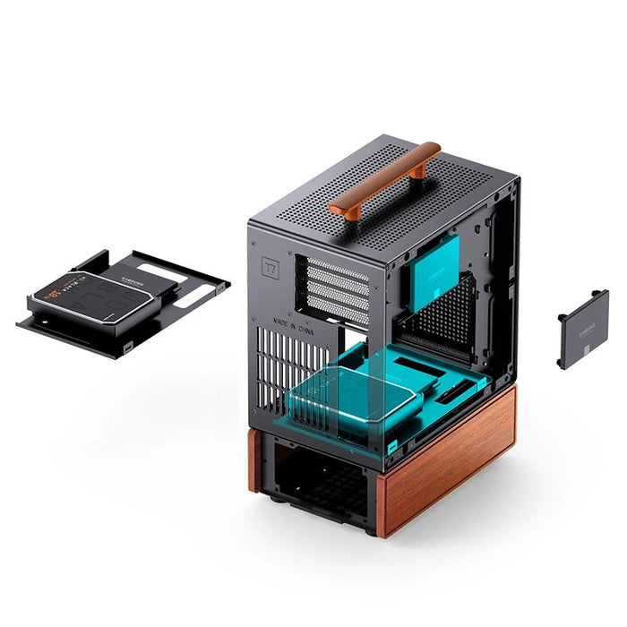 EAN 6970620554907 - Jonsbo T7 Midi Tower Negro, Madera imagen 7