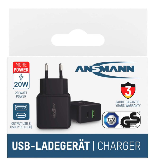EAN 4013674176557 - Ansmann HC218PD Universal Negro Corriente alterna Carga rápida Interior imagen 8