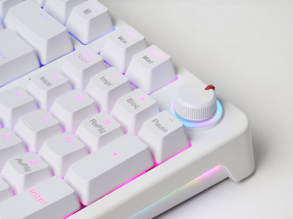 EAN 8435693110477 - Mars Gaming MKPROWYFR teclado Juego USB AZERTY Francés Blanco imagen 4