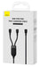 EAN 6932172622480 - Baseus Flash cable USB 1,5 m USB C 2 x USB C Negro imagen 5