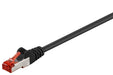 EAN 4040849686962 - Goobay 68696 cable de red Negro 2 m Cat6 S/FTP (S-STP) Alrededor imagen 1