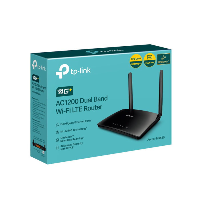 EAN 4895252501858 - TP-Link MR550 router inalámbrico Gigabit Ethernet Doble banda (2,4 GHz / 5 GHz) 4G imagen 6