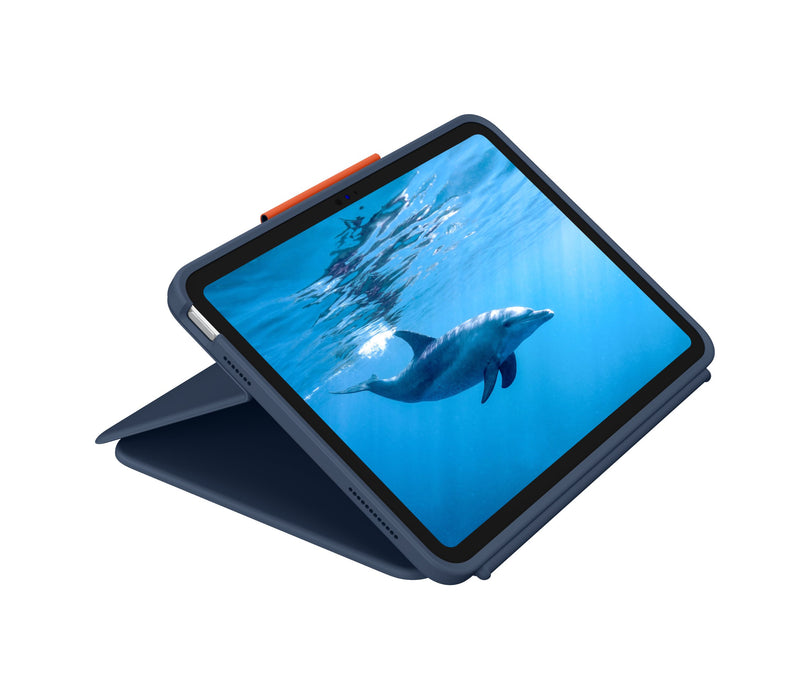 EAN 5099206106901 - Logitech Rugged Combo 4 AZERTY Francés Smart Connector Azul imagen 1