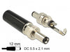 EAN 4043619899159 - DeLOCK 89915 conector DC Negro, Níquel imagen 5