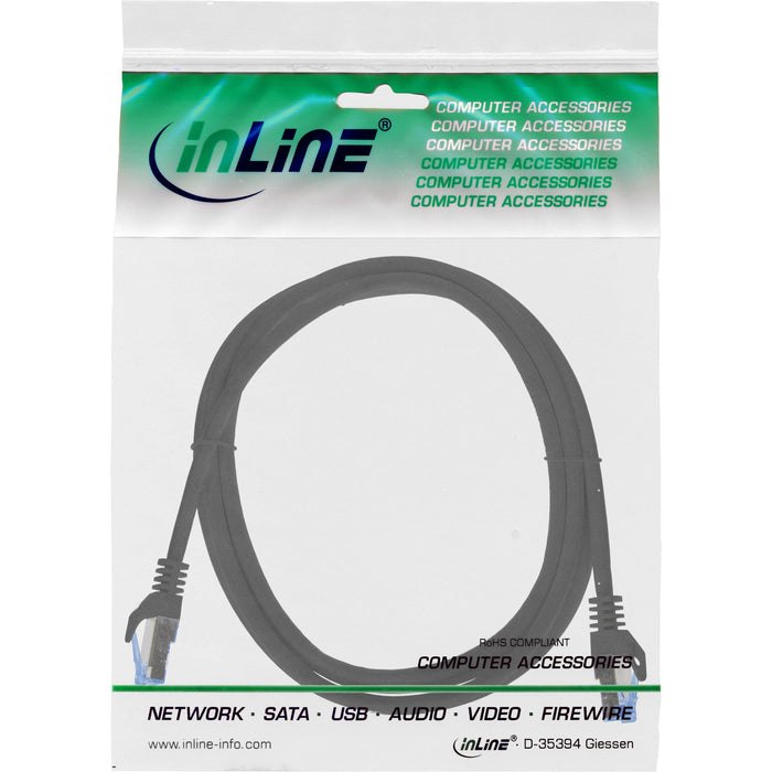 EAN 4043718337231 - InLine 72633S cable de red Negro 0,3 m Cat6a S/FTP (S-STP) Alrededor imagen 3