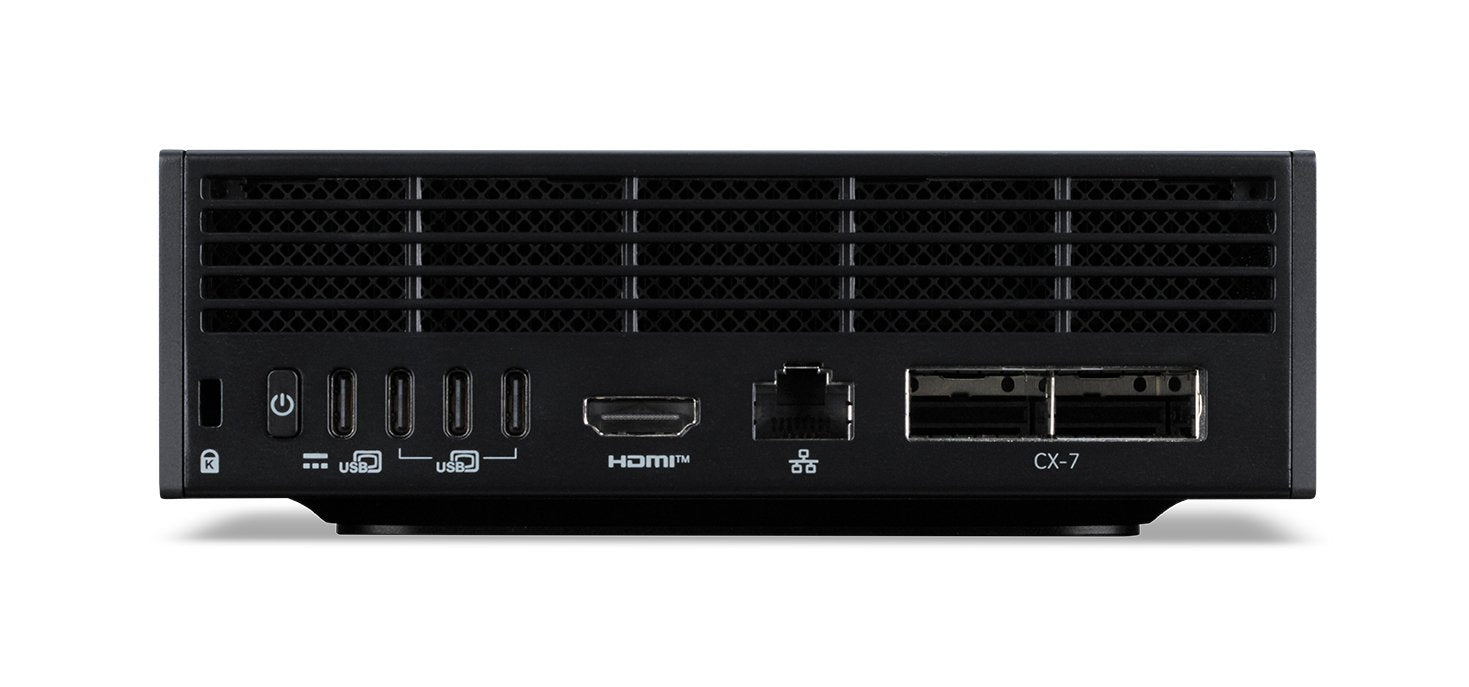 EAN 4711474841520 - Acer Altos BrainSphere BG10 F1 128 GB LPDDR5x-SDRAM 4 TB SSD DGX OS Mini PC Puesto de trabajo Negro imagen 2