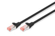 EAN 4016032321576 - Digitus DK-1644-005/BL cable de red Negro 0,5 m Cat6 S/FTP (S-STP) imagen 1