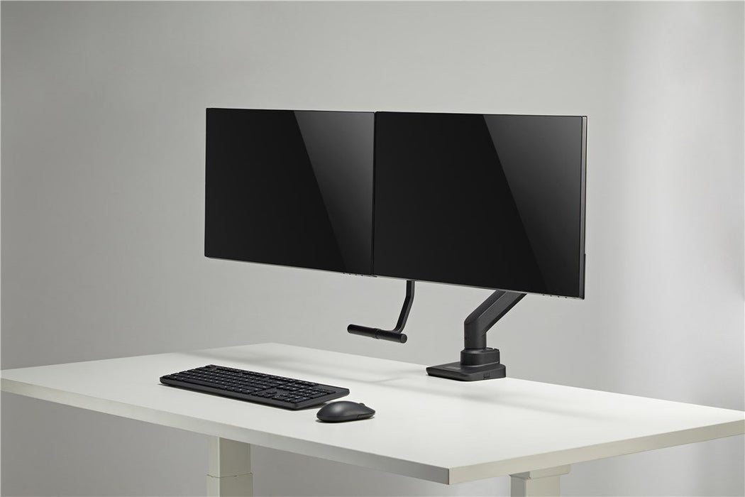 EAN 4040849740749 - Goobay 74074 soporte para monitor 81,3 cm (32") Escritorio Negro imagen 8
