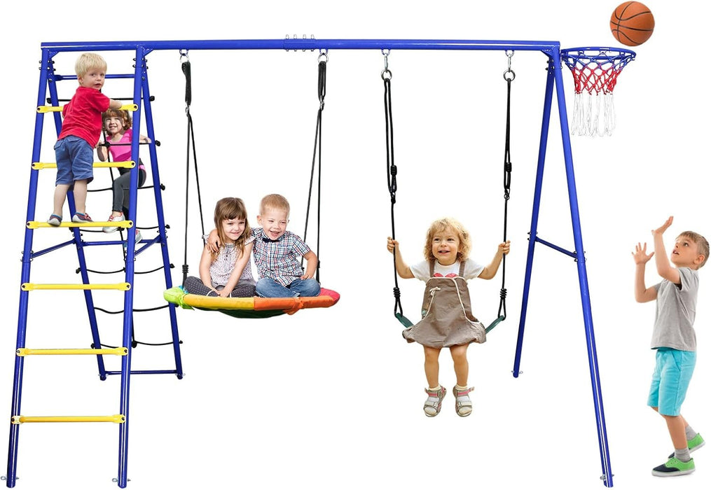 EAN 5907207224350 - Extralink BLACK FOREST STELAZOWA HUSTAWKA BOCIANIE GNIAZDO + HUSTAWKA + DRABINKI + KOSZ 271x180x185cm CD- imagen 2