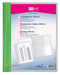 EAN 4000225064593 - Veloflex 4741041 archivador PVC Verde, Transparente imagen 1