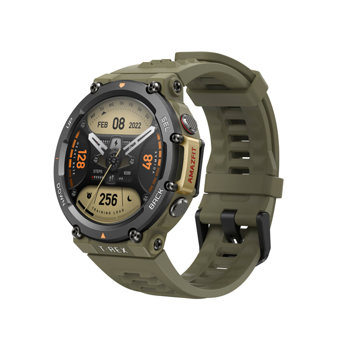 EAN 6972596105039 - Amazfit T-Rex 2 3,53 cm (1.39") AMOLED 47 mm Digital 454 x 454 Pixeles Pantalla táctil Negro, Verde GPS ( imagen 3