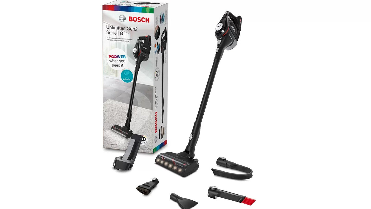 EAN 4242005269105 - Bosch Serie 8 BCS82MAT14 aspiradora de pie y escoba eléctrica Aspiradora escoba 2 en 1 Batería Secar Filt imagen 9