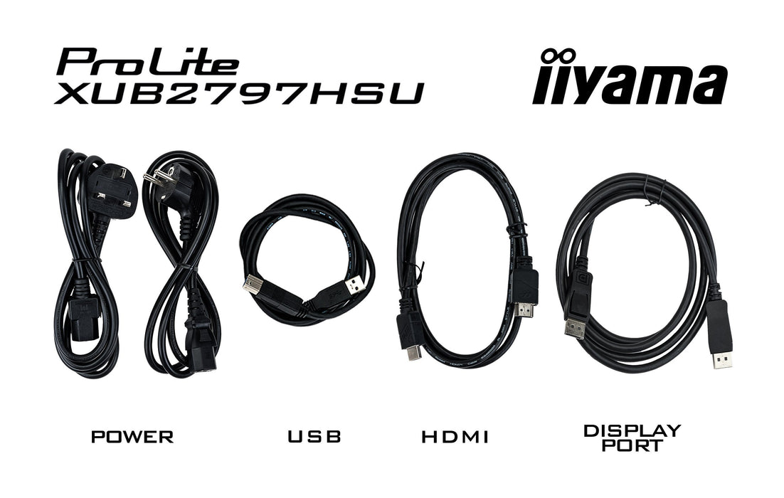EAN 4948570124893 - iiyama ProLite XUB2797HSU-W2 pantalla para PC 68,6 cm (27") 1920 x 1080 Pixeles Full HD LED Blanco imagen 14