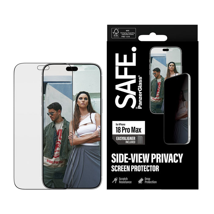 EAN 5715685043680 - PanzerGlass SAFE. by ® Privacy Screen Protector iPhone 2026 Pro Max | Ultra-Wide Fit m. EasyAligner Prote imagen 2