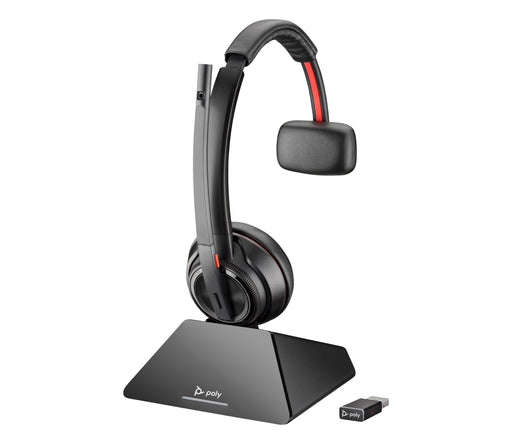 EAN 0197498537689 - HP Poly Savi 8220 Stereo DECT 1880-1900 MHz Top +Charging Cradle Auriculares imagen 2