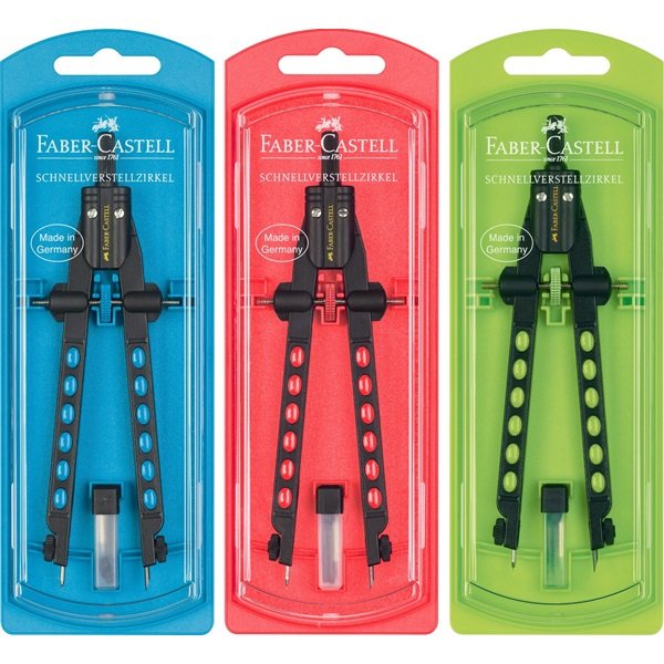 EAN 4005401743354 - Faber-Castell 174335 compás Negro imagen 1