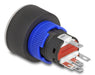 EAN 4043619220472 - DeLOCK 22047 interruptor eléctrico Interruptor pulsador Negro, Azul, Rojo, Plata imagen 2