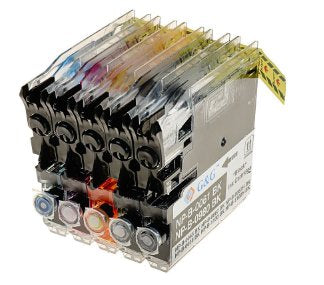 EAN 6926474602462 - G&G NP-B-0061BK*2/CMY-G cartucho de tóner 1 pieza(s) Compatible Magenta, Cian, Amarillo, Negro imagen 1