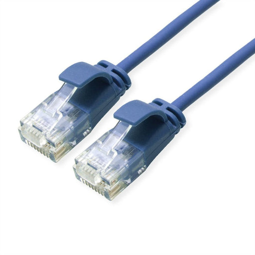 EAN 7630049624122 - ROLINE GREEN 21.44.3947 cable de red Azul 5 m Cat6a U/UTP (UTP) imagen 1