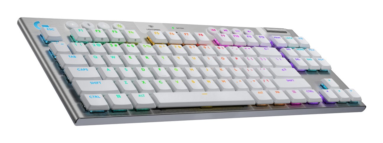 EAN 5099206121621 - Logitech G G915 X LIGHTSPEED teclado Juego USB + RF Wireless + Bluetooth QWERTZ Alemán Blanco imagen 3