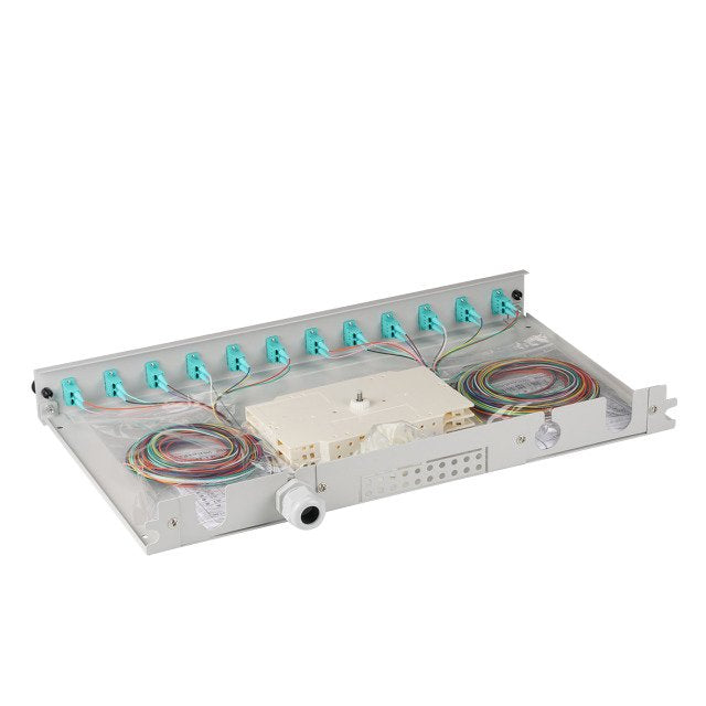 EAN 4049759284374 - EFB Elektronik B71901L12OM3 adaptador de fibra óptica LC 1 pieza(s) Color aguamarina, Gris imagen 3
