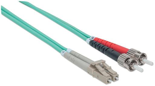 EAN 0766623751001 - Intellinet 751001 Cable de fibra óptica e InfiniBand 2 m ST LC Color aguamarina imagen 2
