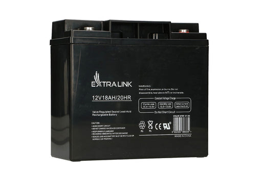 EAN 5902560366334 - Extralink AKUMULATOR BATTERY ACCUMULATOR AGM 12V 18AH - Batterie - 18.000 mAh Sealed Lead Acid (VRLA) 13, imagen 1