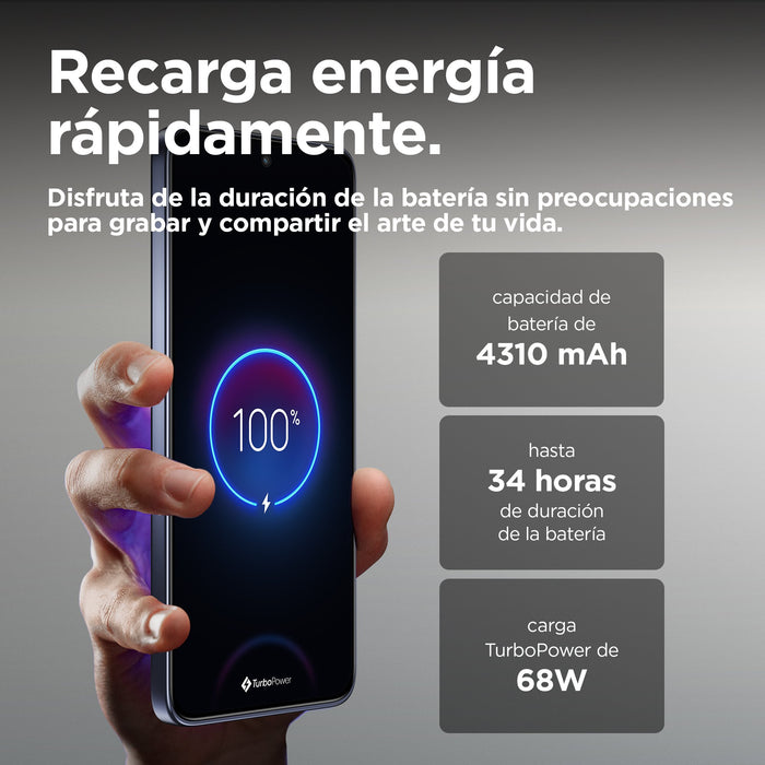 EAN 840023280115 - Motorola edge 50 Neo 16,1 cm (6.36") SIM doble Android 14 5G USB Tipo C 12 GB 512 GB 4310 mAh Gris imagen 8