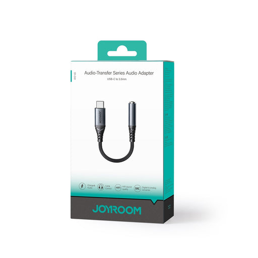 EAN 6956116773854 - JOYROOM SY-C01 cambiador de género para cable Type-C 3.5mm Negro imagen 2