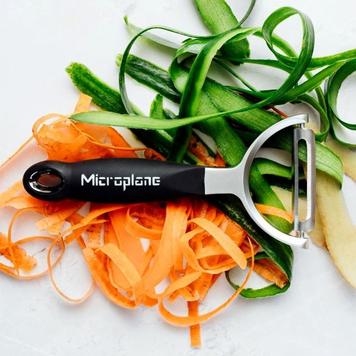 EAN 98399480817 - Microplane 48081 pelador Frutas y verduras Peladora Negro, Acero inoxidable imagen 2