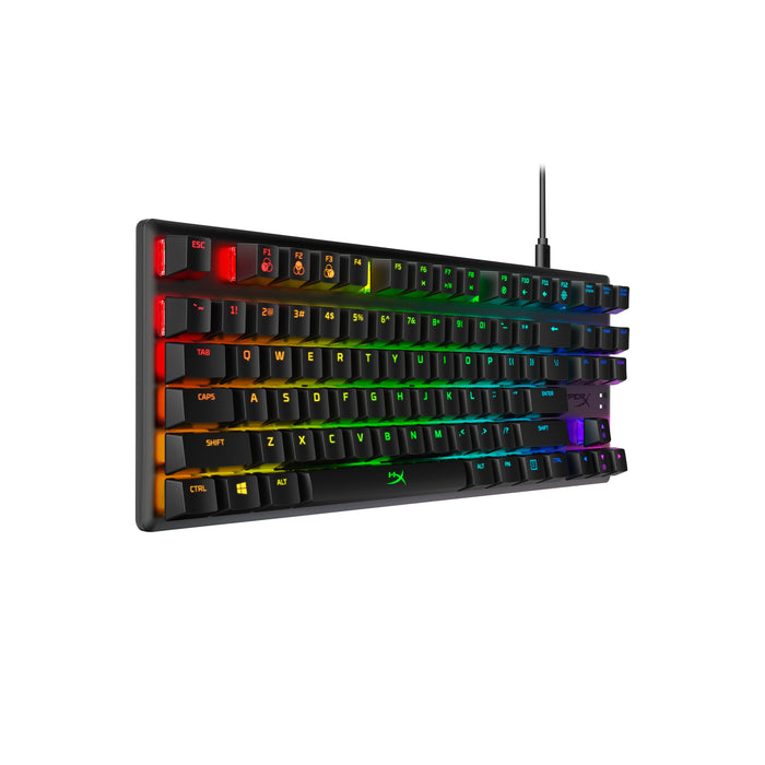 EAN 0196188049204 - HyperX Alloy Origins Core - Mechanical Gaming Keyboard - HX Aqua (US Layout) (HX-KB7AQX-US) teclado Juego imagen 2
