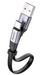 EAN 6953156293427 - Baseus CATMBJ-BG1 cable USB 0,23 m USB A USB C Negro, Gris imagen 3
