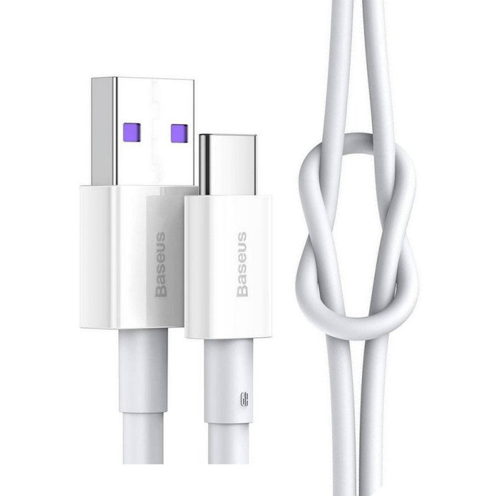 EAN 6953156205529 - Baseus CATYS-A02 cable USB 2 m USB A USB C Blanco imagen 2