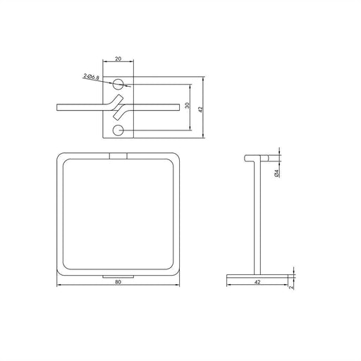 EAN 7630049624726 - ROLINE 26.30.0017 organizador de cables Estante Gancho de soporte para cableado Plata 1 pieza(s) imagen 2