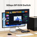 EAN 4894160057174 - UNITEK V1310AGY01-EU interruptor KVM Gris imagen 3