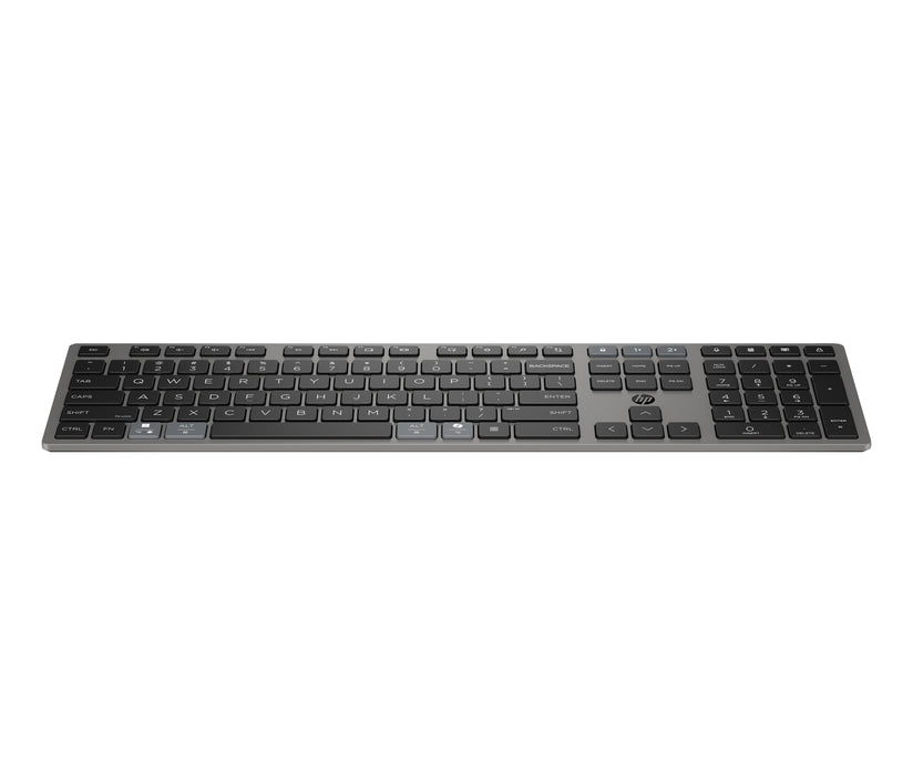 EAN 0198122140817 - HP 720 Multi-Device Rechargeable Wireless Keyboard teclado Hogar / Oficina USB + Bluetooth Negro imagen 1