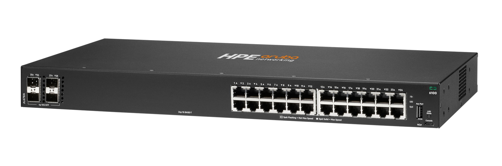 EAN 190017348728 - HPE Aruba Networking CX 6100 24G 4SFP+ Switch imagen 2