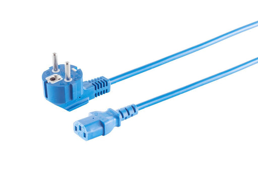 EAN 5715063491003 - Microconnect MC-SCHUANGC13180B cable de transmisión Azul 1,8 m Enchufe tipo E+F C13 acoplador imagen 1