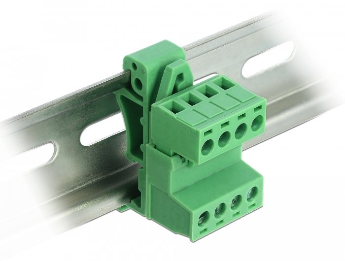 EAN 4043619660797 - DeLOCK 66079 bloque de terminales 4-pin Verde imagen 1