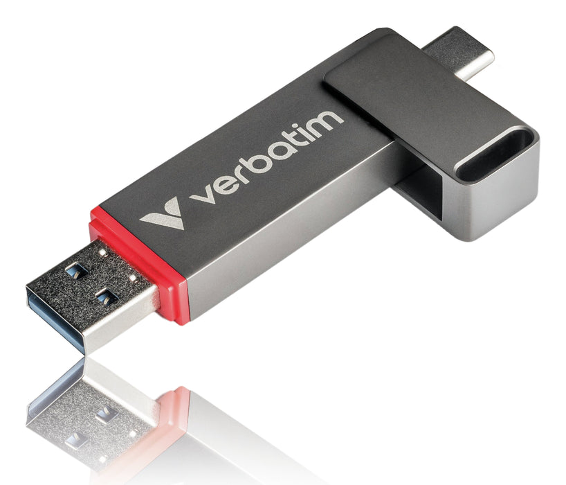 EAN 23942320401 - Verbatim Dual QuickStick unidad flash USB 128 GB USB Type-A / USB Type-C 3.2 Gen 1 (3.1 Gen 1) Gris imagen 8